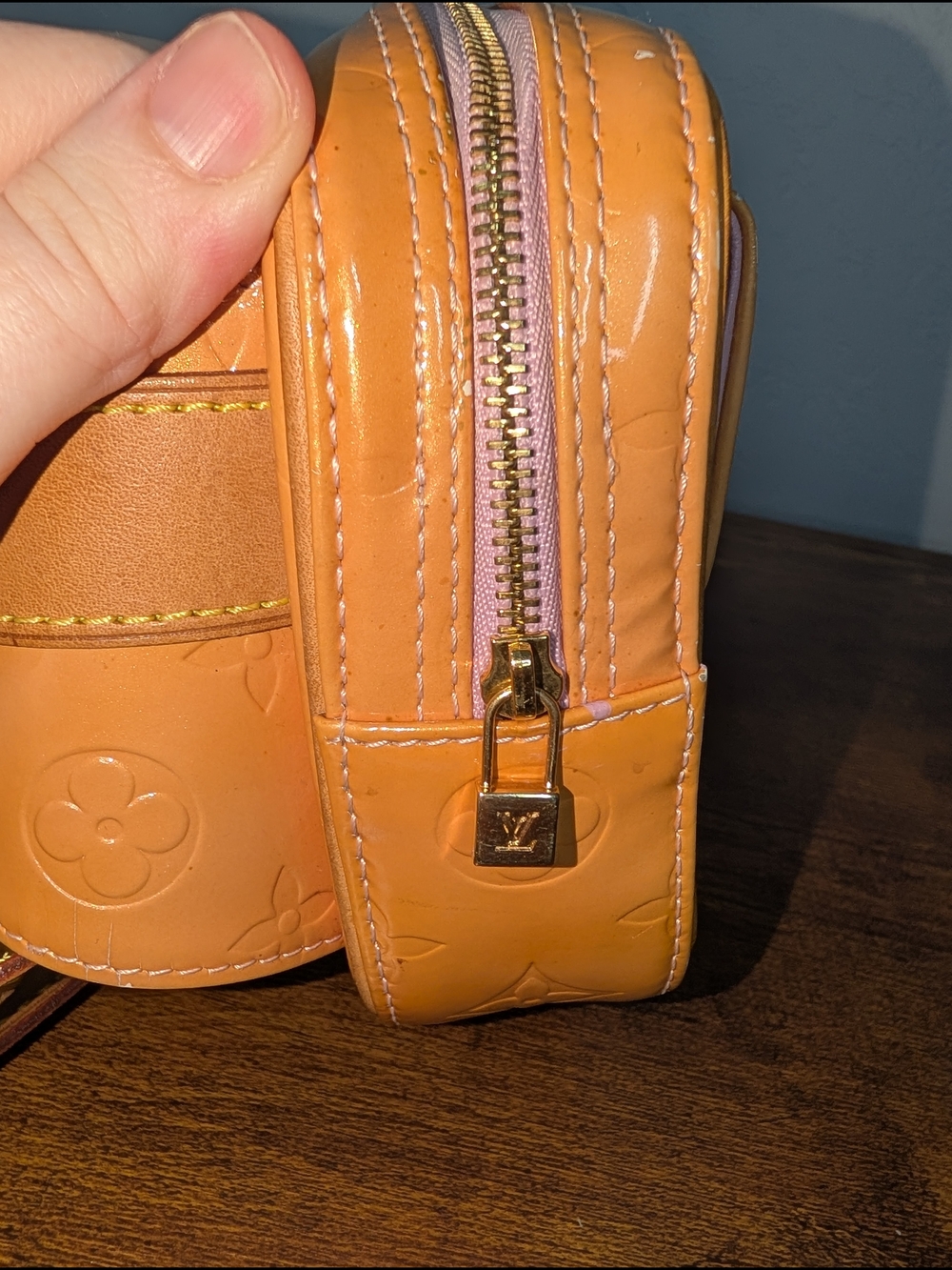 Vintage Louis Vuitton Monogram Vernis Fulton Belt Bag - Picture 13 of 13